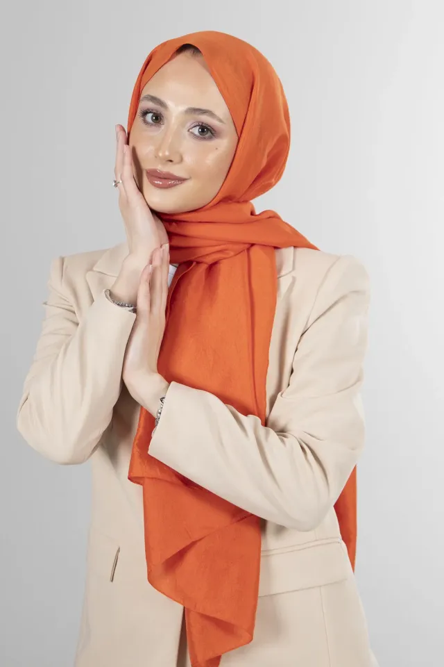 Harem Scarf Oranj Brisa Vual Şal