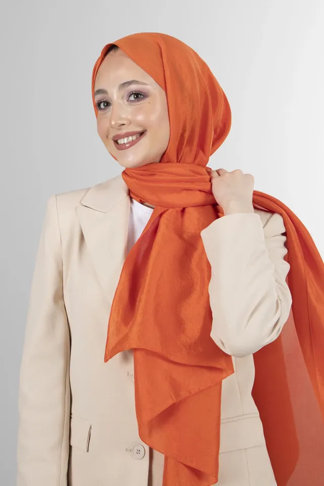 Harem Scarf Oranj Brisa Vual Şal