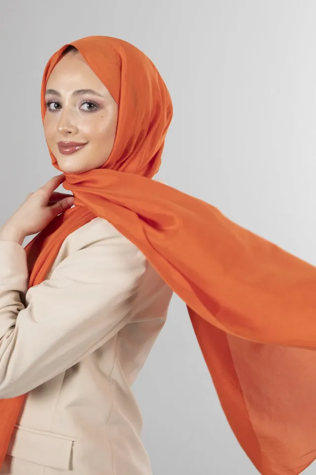 Harem Scarf Oranj Brisa Vual Şal