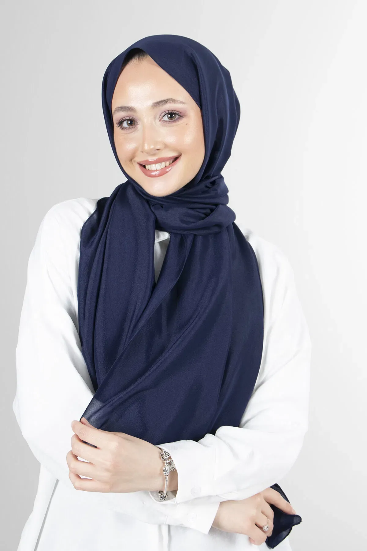 Harem Scarf Lacivert Brisa Vual Şal